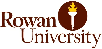 Official logo of Rowan University partner.